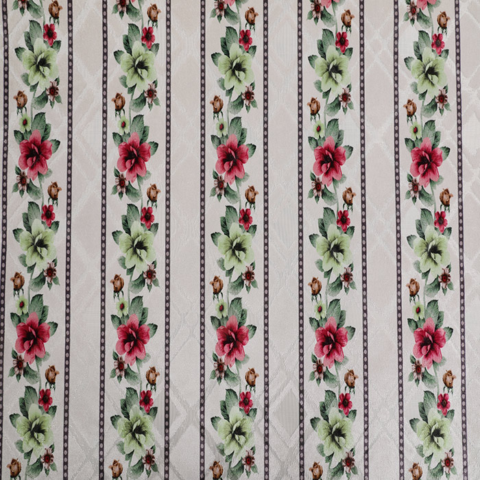 Jacquard flower printed fabric，Morocco print fabric for hometextile