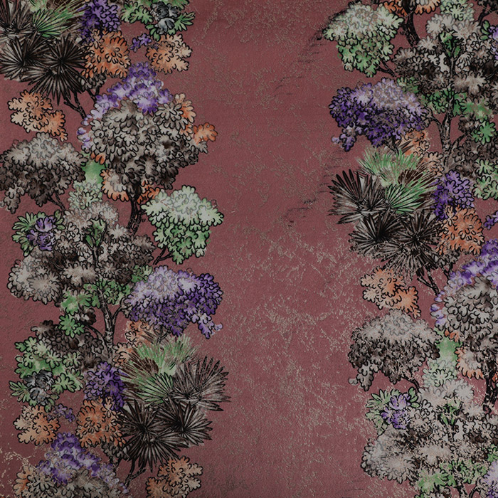 Hot foil print for sofa fabric, golden print velvet upholstery for hometextile