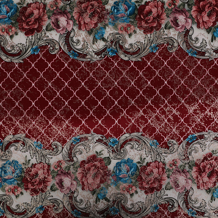Morocco print sofa fabric, print silver fabric for hometextile