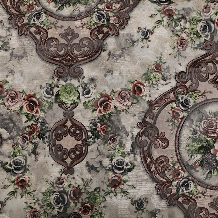 Jacquard 100%polyester african print design for sofa fabric