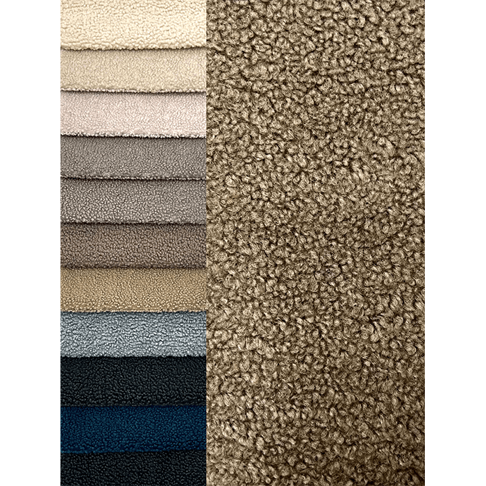 Lamb wool look boucle fabric for sofa，hot selling high quality sofa fabric for furniture textile	