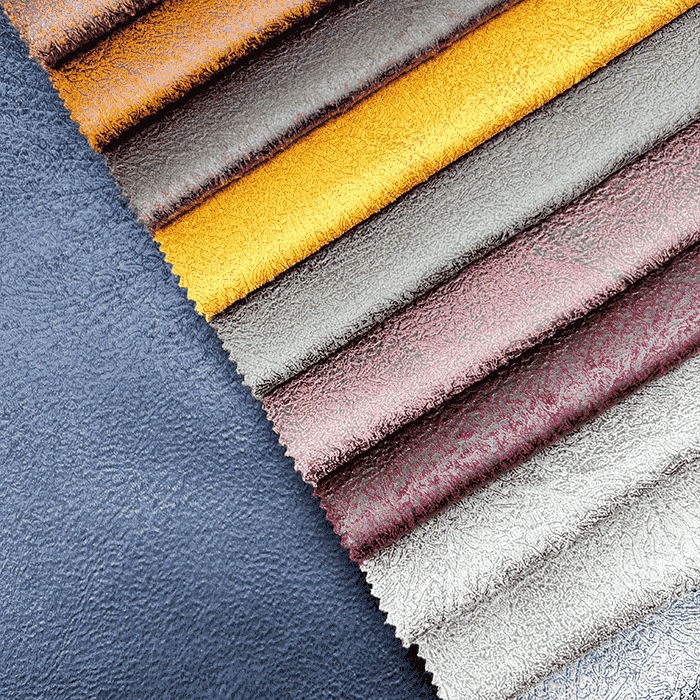 Hanzo bronzing sofa fabric，bronzed suede sofa fabric for home textile 