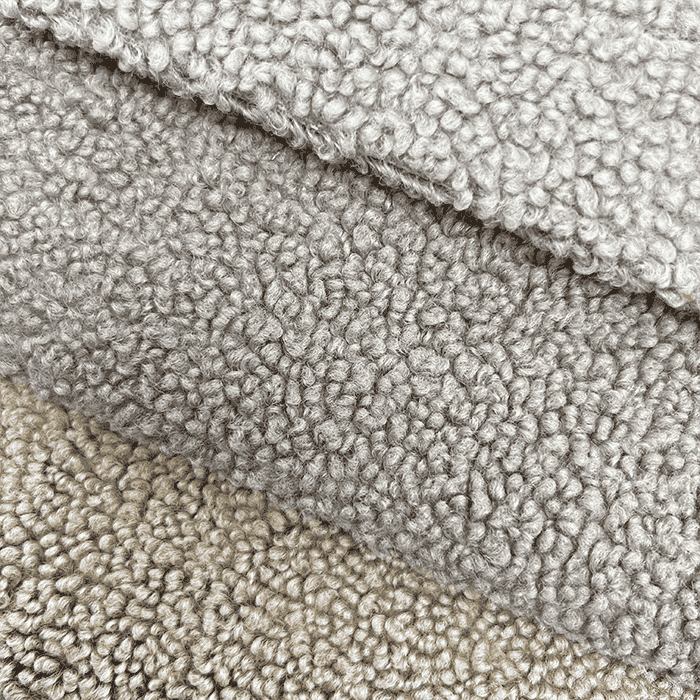 Lamb wool look boucle fabric for sofa，hot selling high quality sofa fabric for furniture textile	
