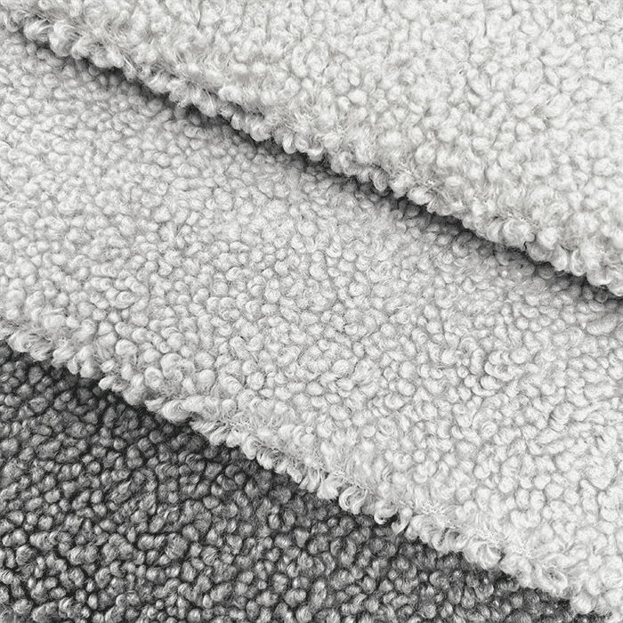 Lamb wool look boucle fabric for sofa，hot selling high quality sofa fabric for furniture textile	