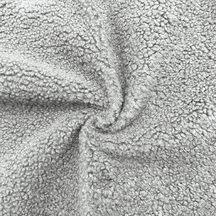 Lamb wool look boucle fabric for sofa，hot selling high quality sofa fabric for furniture textile	