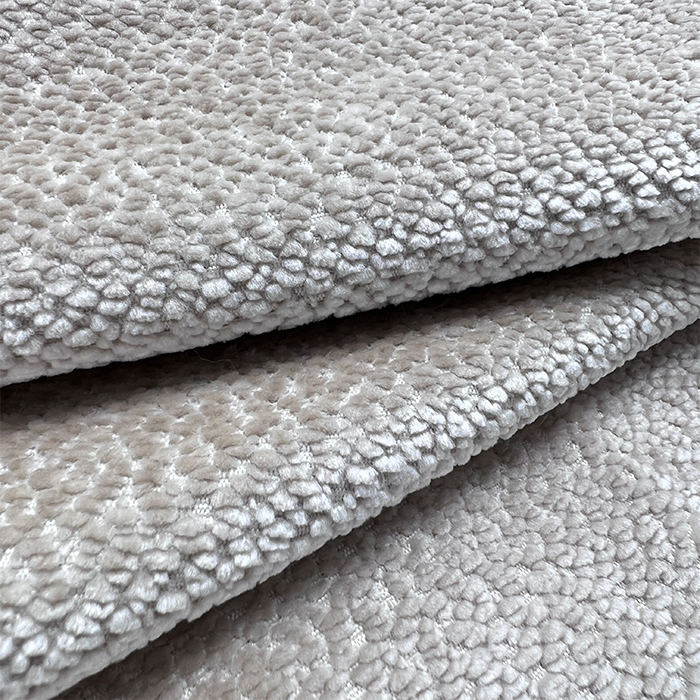 Modern 100% Polyester Plain Upholstery Sofa Fabric Jacquard Chenille Fabric for Sofa and Furniture