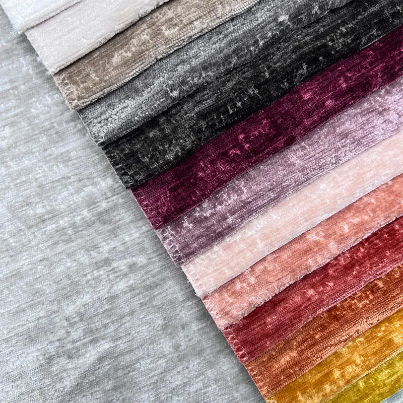 Classical Interior Design High Quality Sofa Chenille Fabric for Home Decor