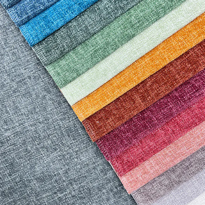 Hometextile Jacquard Chenille Upholstery Fabric 100% Polyester Sofa Chenille Fabric for Home Decor