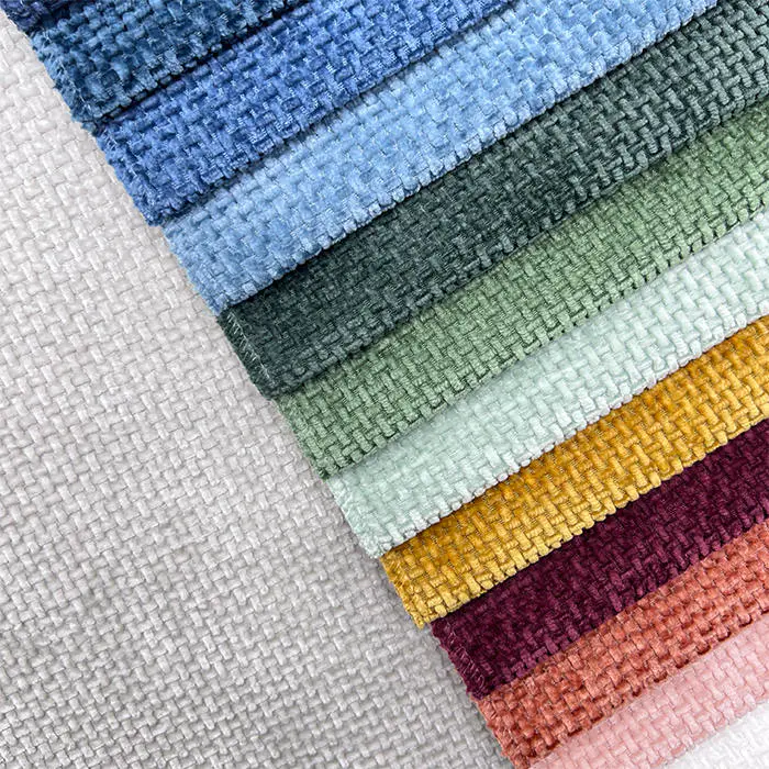 Wholesale Popular Item Home Textile Modern Sofa Materials in China Chenille Fabric Sofa
