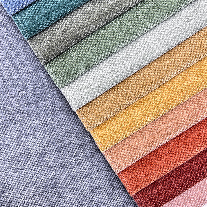 Home Textile Chenille Polyester Upholstery Soft Print Fabric Chenille Fabric for Sofa