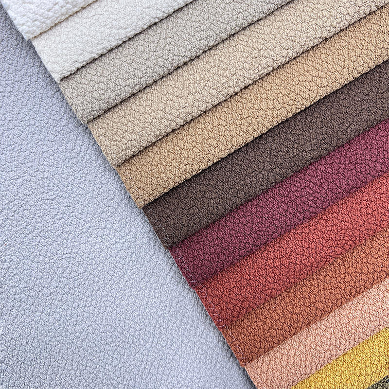 Good Quality Chenille Upholstery Jacquard Loop Chenille Fabric for Sofa