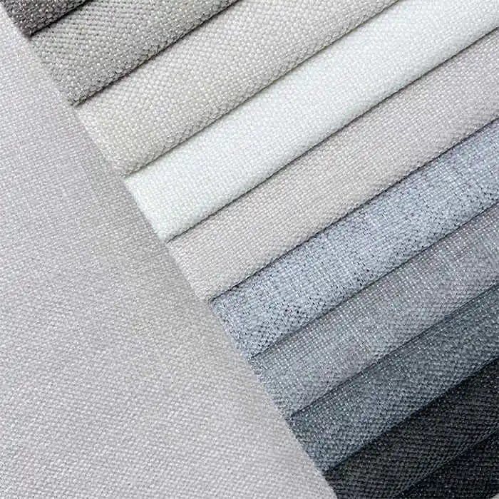 Hot Sale Furniture Fabric Woven Upholstery Recliner Laxury Chenille Sofa Fabric