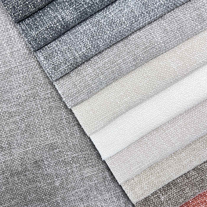 Wholesale Chenille New Upholstery Fabric Manufacture Performance Sofa Flannel Chenille Jacquard Fabric