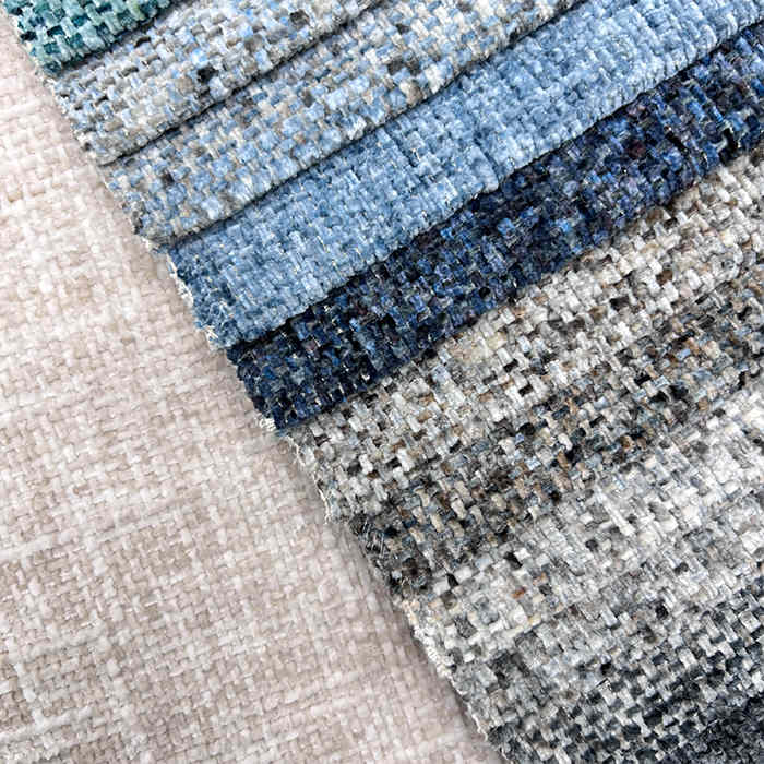 100% Polyester Jacquard Upholstery Sofa Fabric Microfiber Luxury Modern Design Chenille Fabric for Living Room Furniture