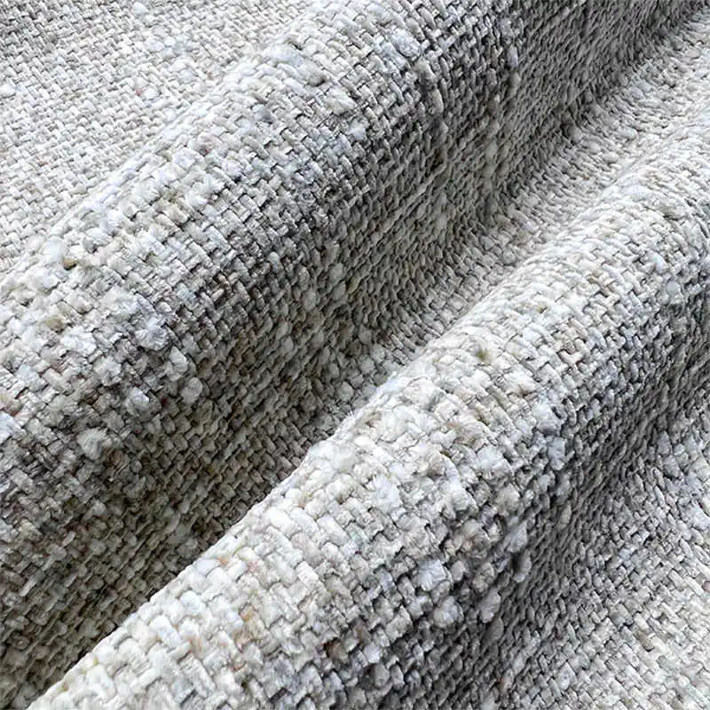 Hot Selling Style Polyester Modern Living Room Sofa Chenille Fabric Upholstery