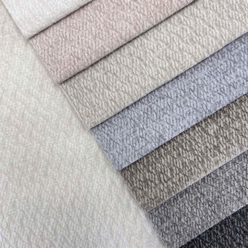 Home Textile Cover New Design Wholesale Microfiber Chenille Fabric for Sofa Furniture