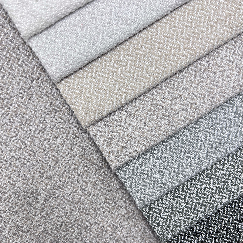 Fabrics and Raw Material for Making Sofa 100% Polyester Knit Fabric Sofa Set Furniture