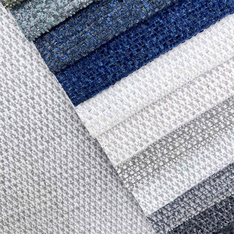 Factory Wholesale Price Chenille Couch Fabric Sectional Luxurious White Sofa Living Room Fabric