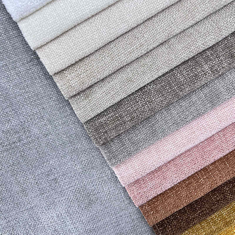 Upholstery Fabric Chenille Modern Design Fabric Sofa Nonwoven Fabric for Home Textile Sofa Mattress