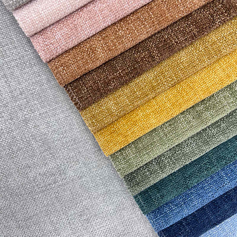 Upholstery Fabric Chenille Modern Design Fabric Sofa Nonwoven Fabric for Home Textile Sofa Mattress