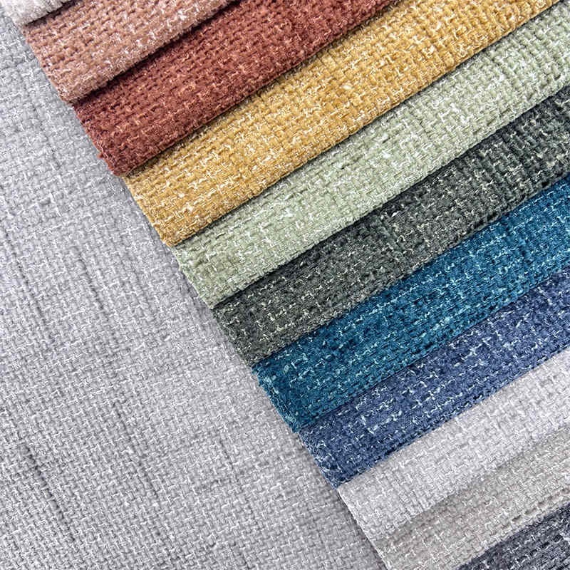 OEM Manufacturer Polyester Sofa Material Water Resistant Fabric Furniture Sofa Fabric Chenille
