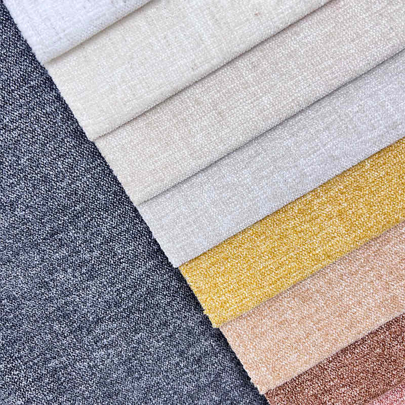 Sofa Fabric Textile Raw Material Polyester Chenille Upholstery Fabric for Furniture
