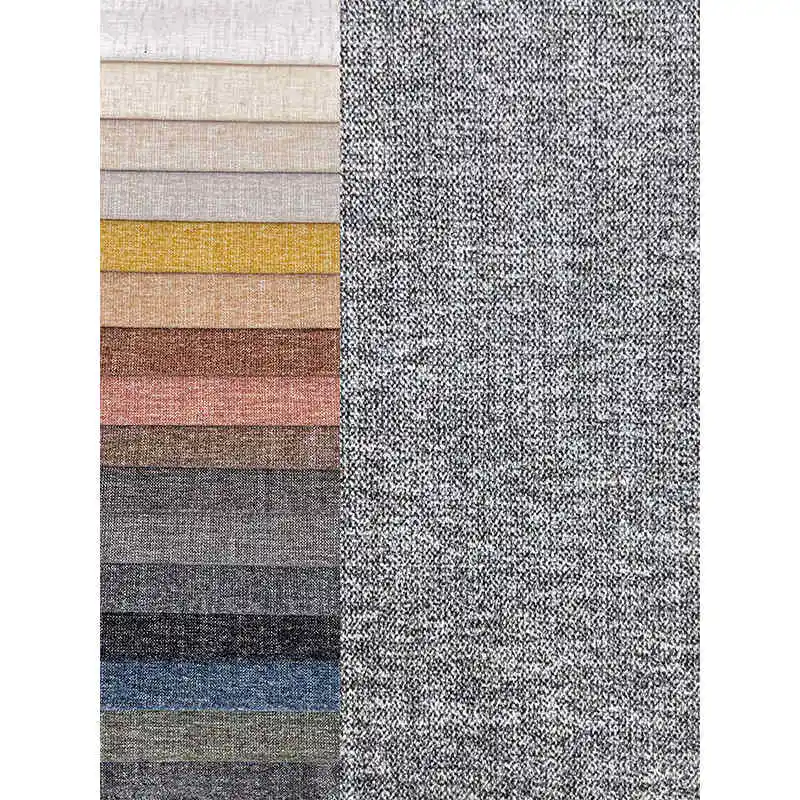 Sofa Fabric Textile Raw Material Polyester Chenille Upholstery Fabric for Furniture