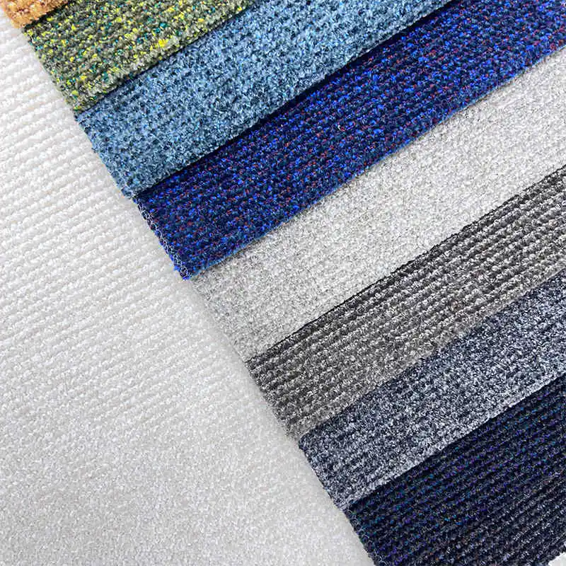 High Quality Materials Polyester Lining Sofa Fabric Upholstery Chenille Fabric for Sofas