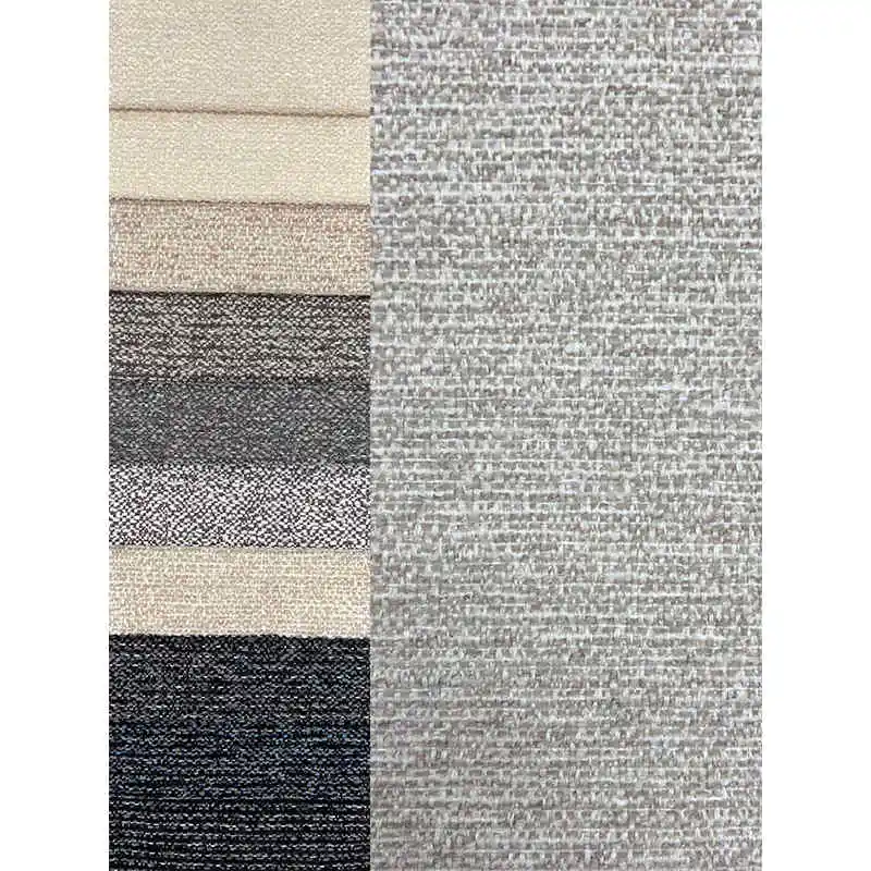 Classic Upholstery Waterproof Furniture Fabrics Microfiber Chenille Shaggy Fabric