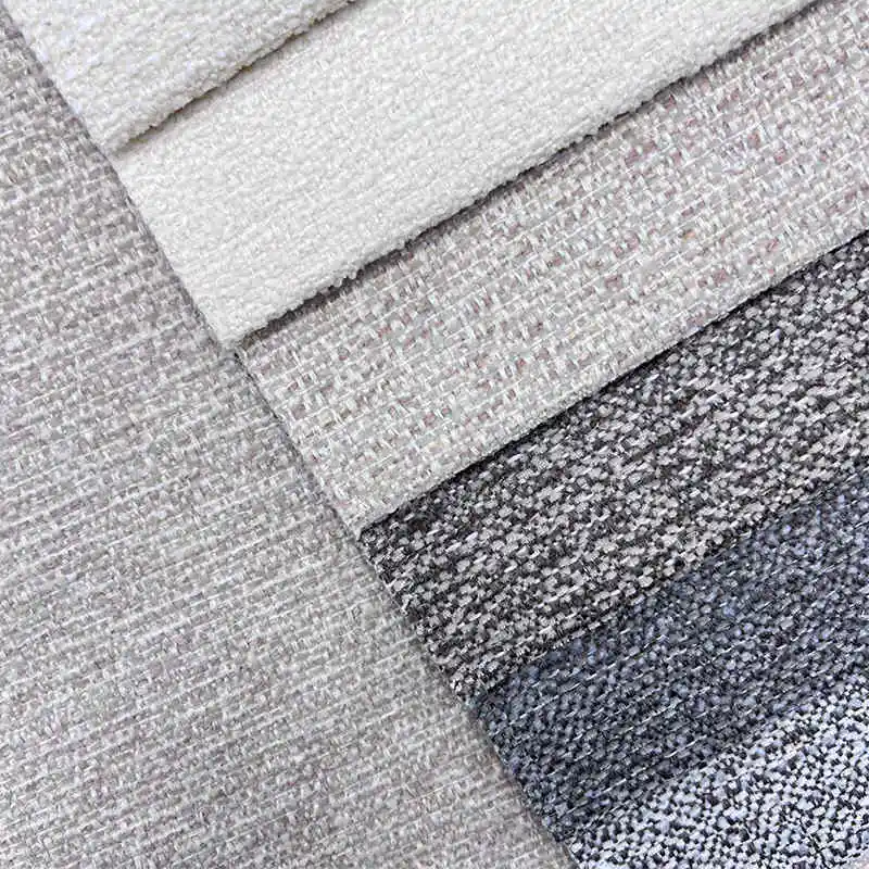 Classic Upholstery Waterproof Furniture Fabrics Microfiber Chenille Shaggy Fabric