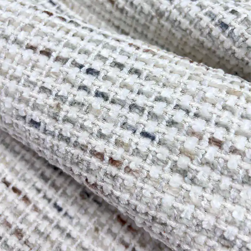 Wholesale Polyester Fabric Sofa Upholstery Chenille Fabric for Furniture High Quality