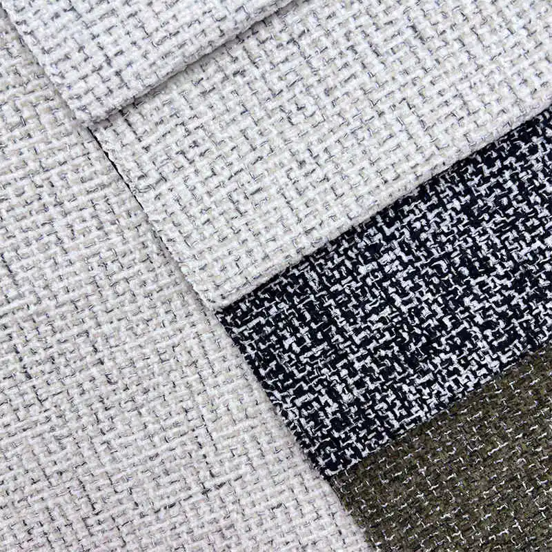 High Durability Luxurious Soft Sofa Raw Material Fabrics Chenille Jacquard Fabrics