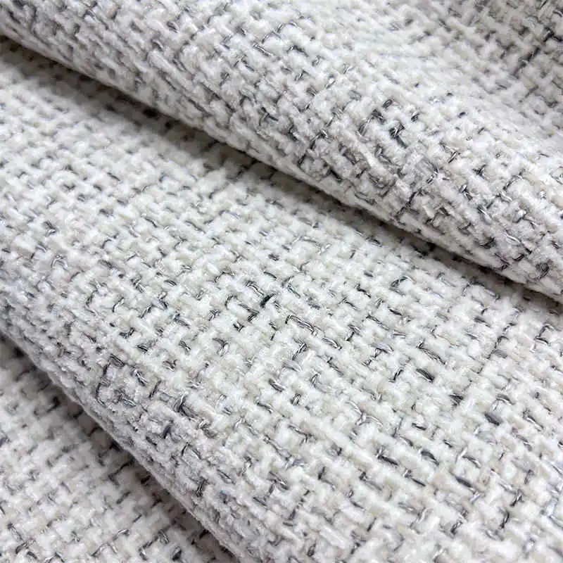 High Durability Luxurious Soft Sofa Raw Material Fabrics Chenille Jacquard Fabrics