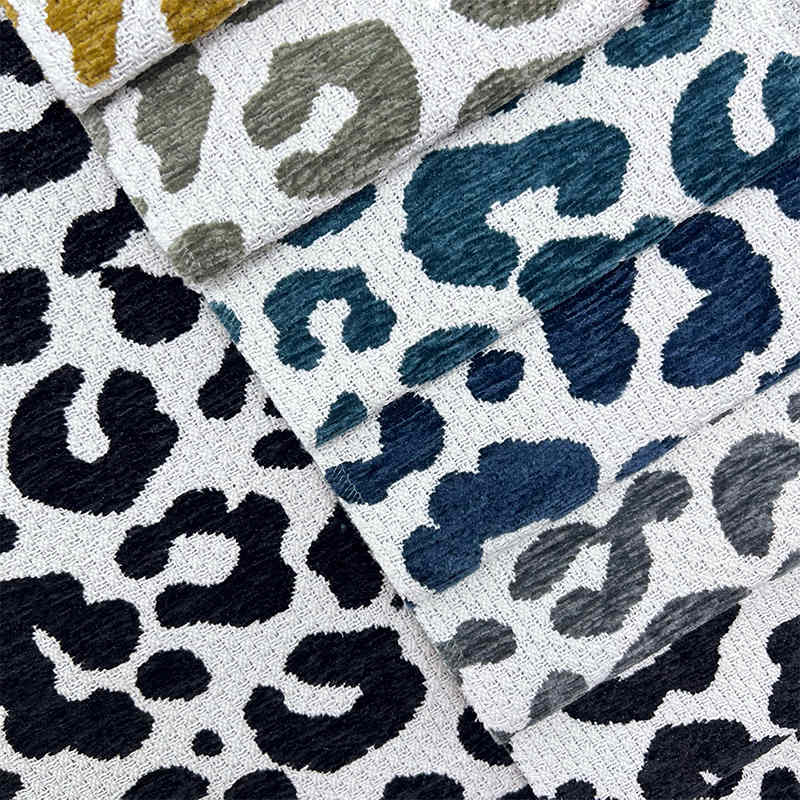 Premium Fiber Polyester Fabric Printed Microfiber Chenille Fabric for Furniture Waterproof