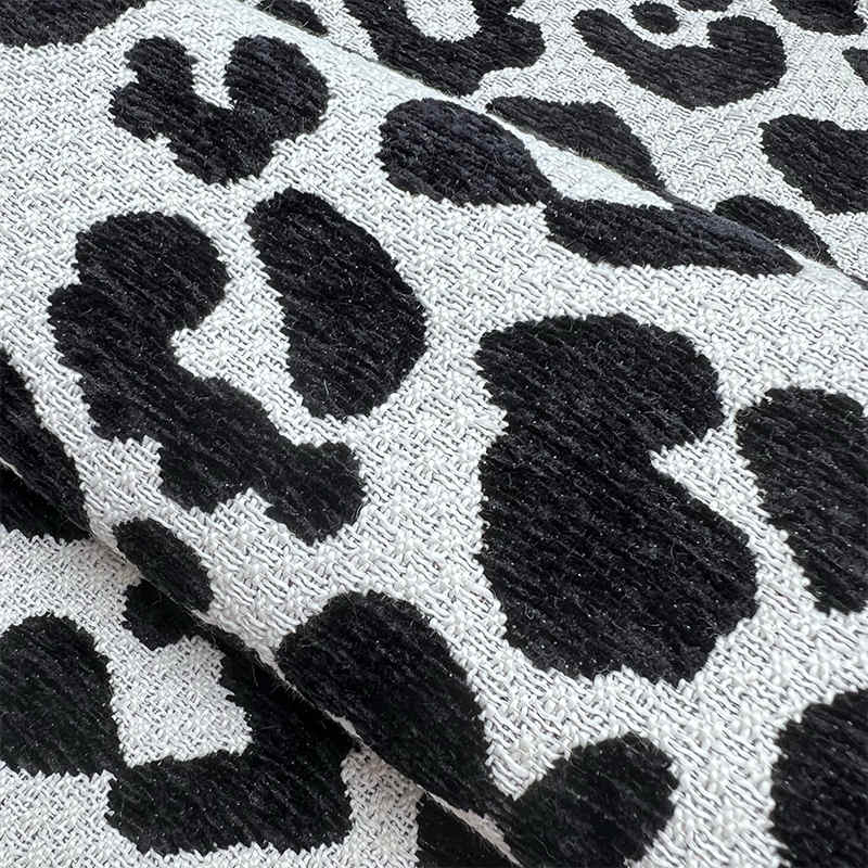 Premium Fiber Polyester Fabric Printed Microfiber Chenille Fabric for Furniture Waterproof