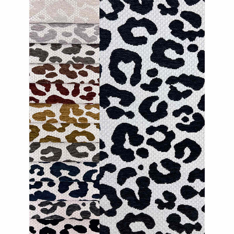 Premium Fiber Polyester Fabric Printed Microfiber Chenille Fabric for Furniture Waterproof