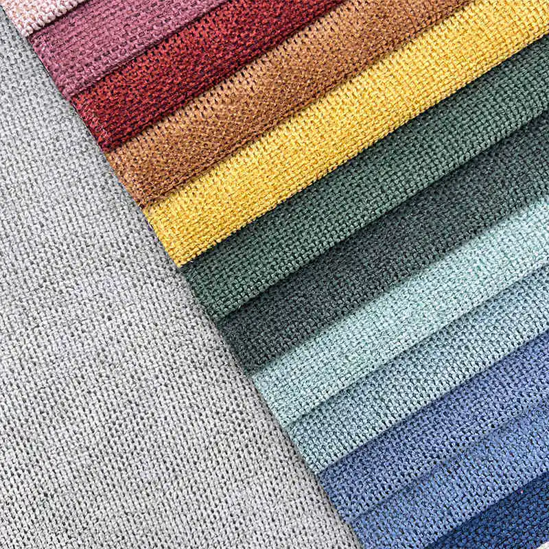 New Design Professional Linen Upholstery Fabric Sofa Digital Print Linen Fabric