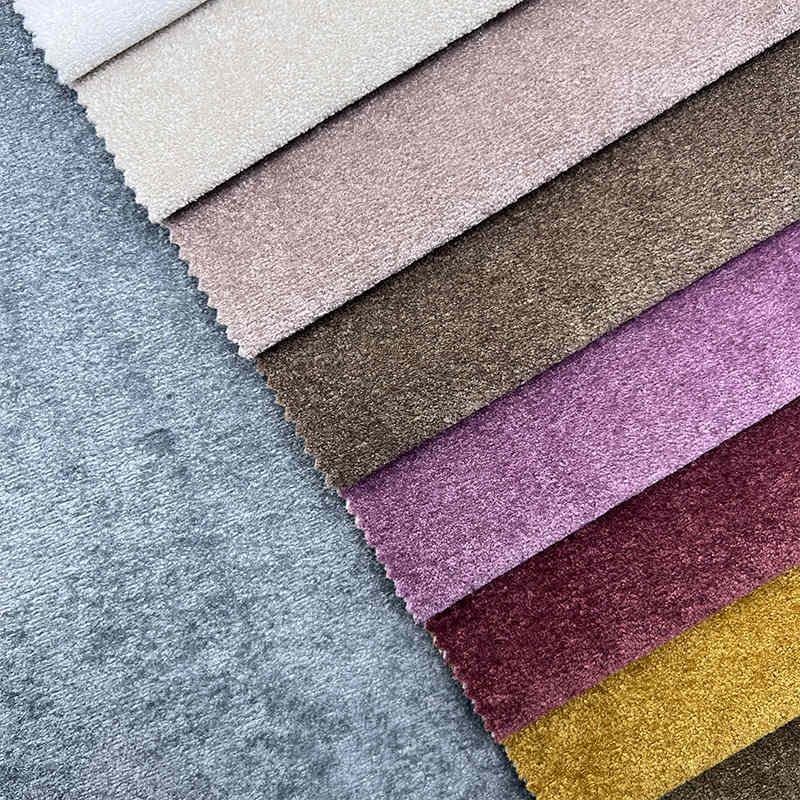 Smooth Textured Velvet Sofa Fabrics Suitable for All Styles of Furniture Design