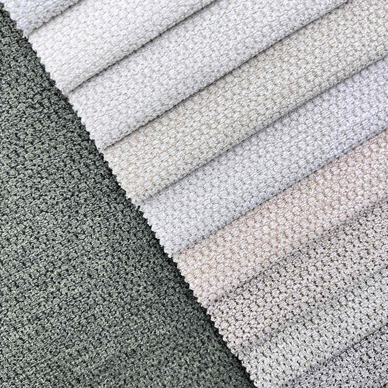 Multy-Color Jacquard Custom-Size New Most Popular Home Sofa Linen Fabric Manufacturers