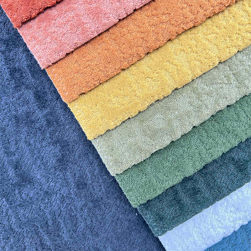 Quality Wholesale Velvet Sofa Fabric Custom Luxury Velvet Upholstery Fabric for Hometextile Furniture