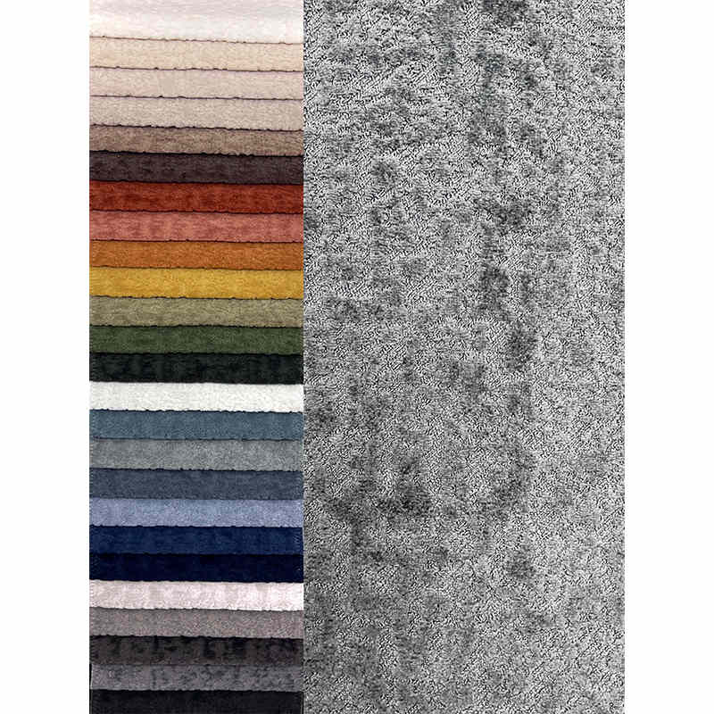 Quality Wholesale Velvet Sofa Fabric Custom Luxury Velvet Upholstery Fabric for Hometextile Furniture