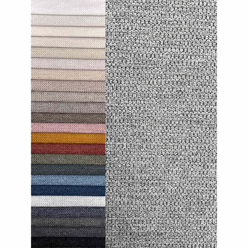 Multy-Color Jacquard Custom-Size New Most Popular Home Sofa Linen Fabric Manufacturers