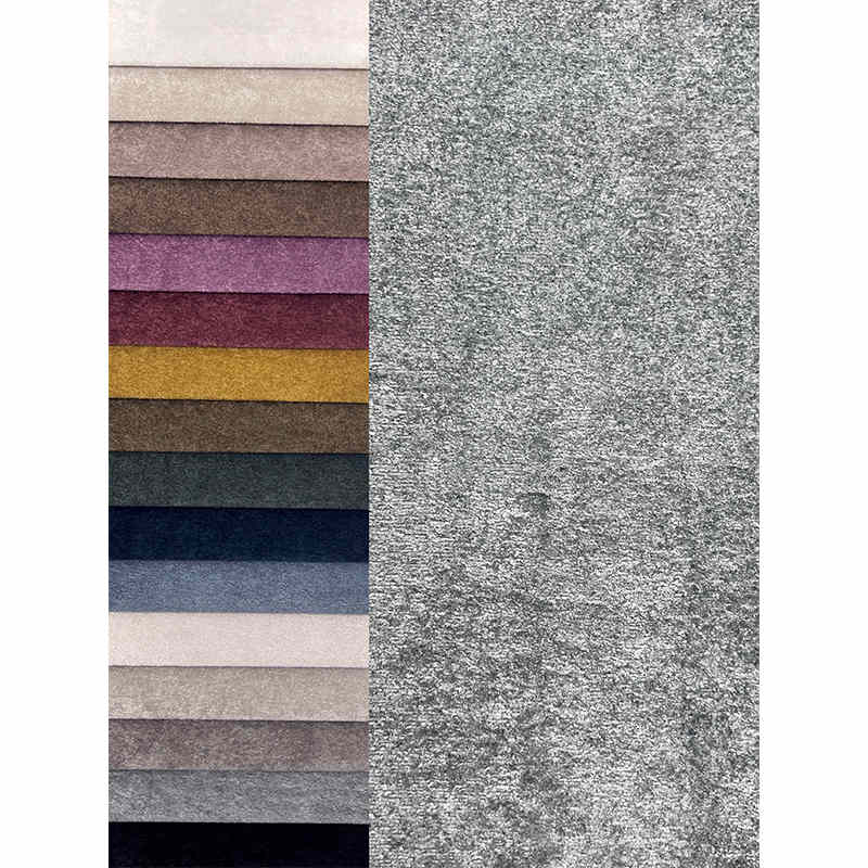 Smooth Textured Velvet Sofa Fabrics Suitable for All Styles of Furniture Design