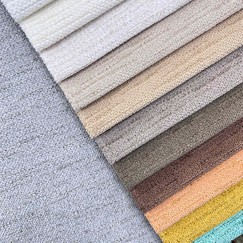 Oem Jacquard Upholstery Fabric Sofa Linen Polyester Pure Linen Fabric