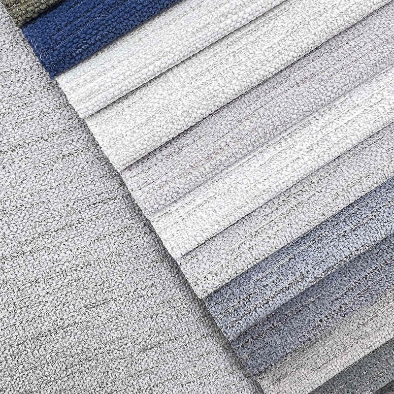 Oem Jacquard Upholstery Fabric Sofa Linen Polyester Pure Linen Fabric