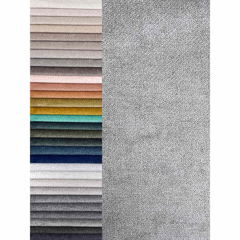 Home Textile Custom Print Fabric Linen 100% Polyester Faux Linen Sofa Fabric