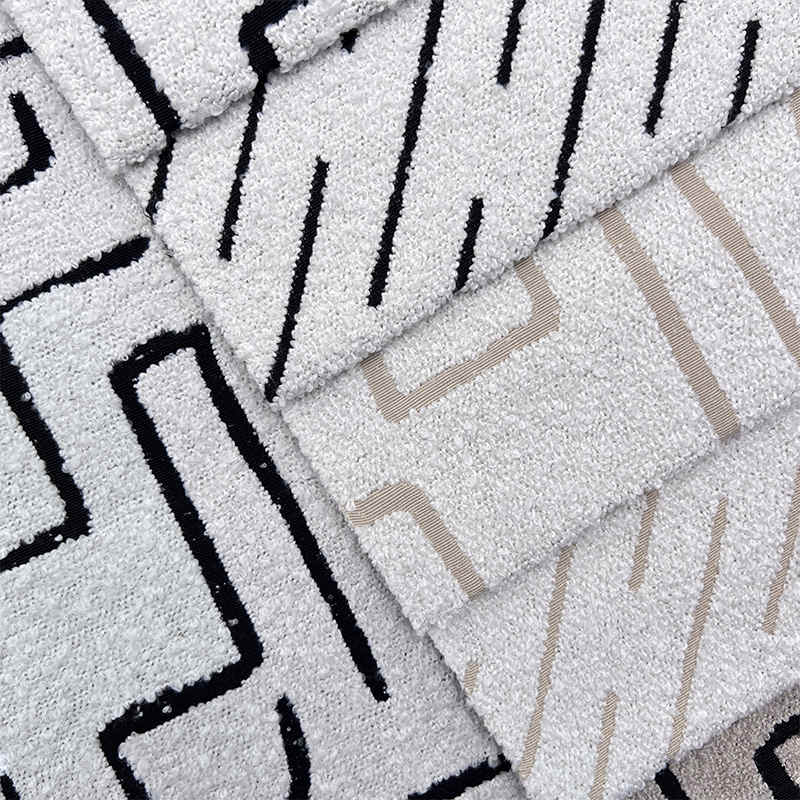 Luxury Custom Heavy Weight 100% Polyester Linen Jacquard Sofas Fabrics Antique Upholstery Linen Fabric