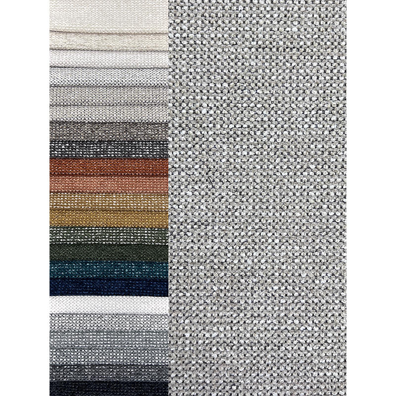 Free Sample Custom Polyester Chenille Sofa Fabric Microfiber Jacquard Chenille Upholstery Fabric
