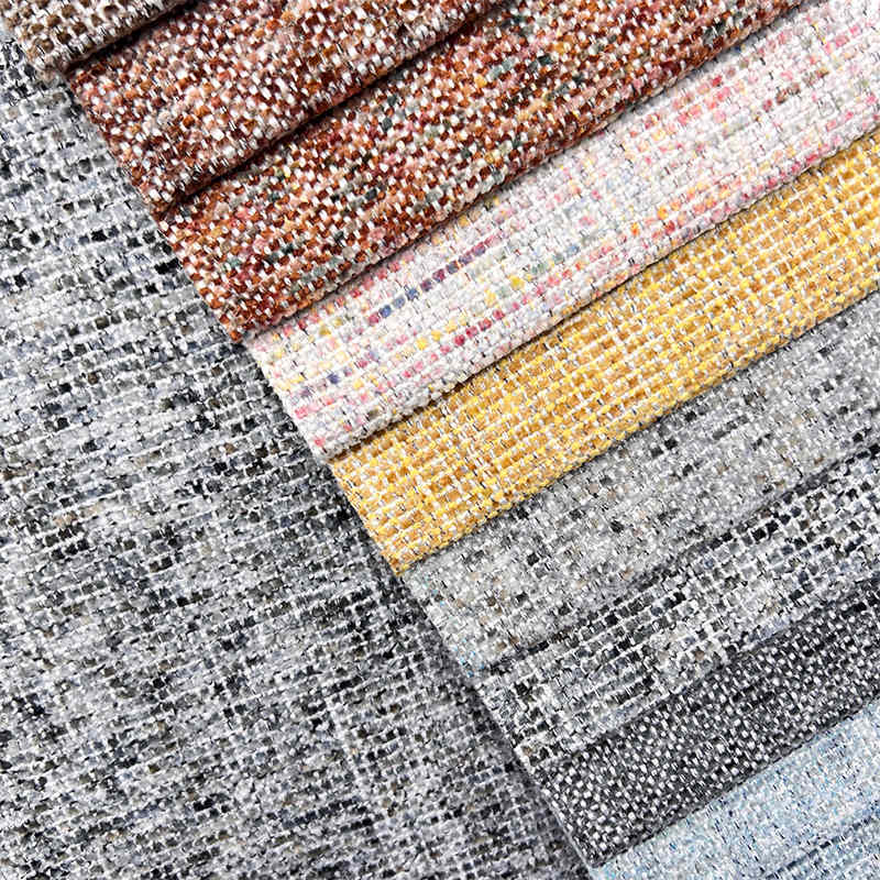 New Design Factory Directly Supply Wholesale Polyester Microfiber Chenille Fabric for Sofa