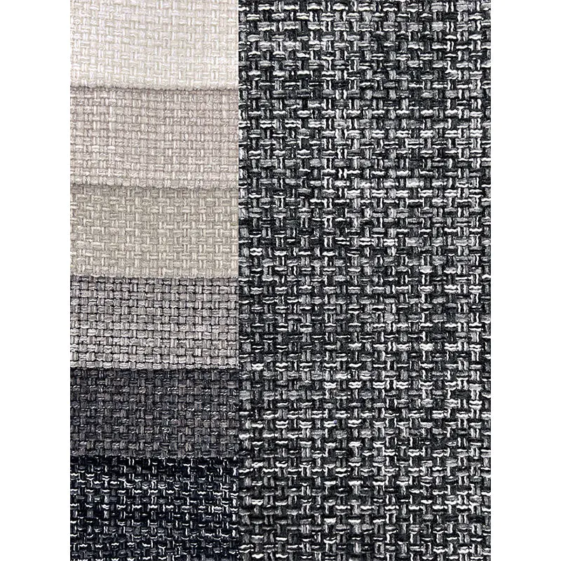 High Quality 100% Polyester Sofas Fabric Material High Performance Linen Fabric